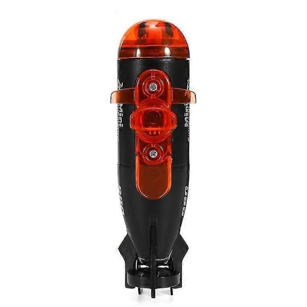 Mini mikroradio kauko-ohjattava RC-sukellusvene laiva vene LED-valolla lelu lahja