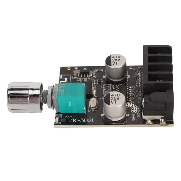 Digital effektforstærkerkort Mini Stereo Bluetooth5.0 forstærkerkortmodul Dobbeltkanals effektforstærkerkort