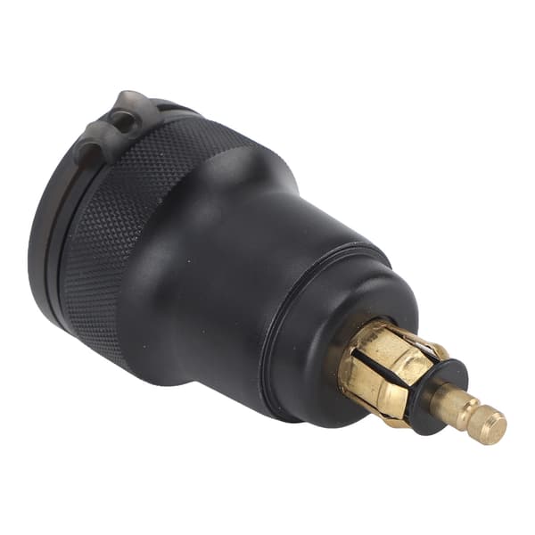 Billader med LED Voltmeter og Knapswitch Dobbelt QC 3.0 Hurtiglader til 1 2 3 Serie med EU Stikkontakt Blå