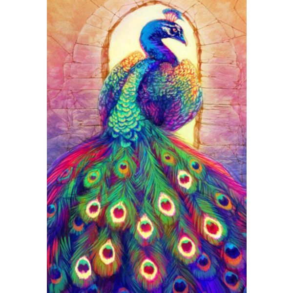 Peacock diamond painting (30x40cm)