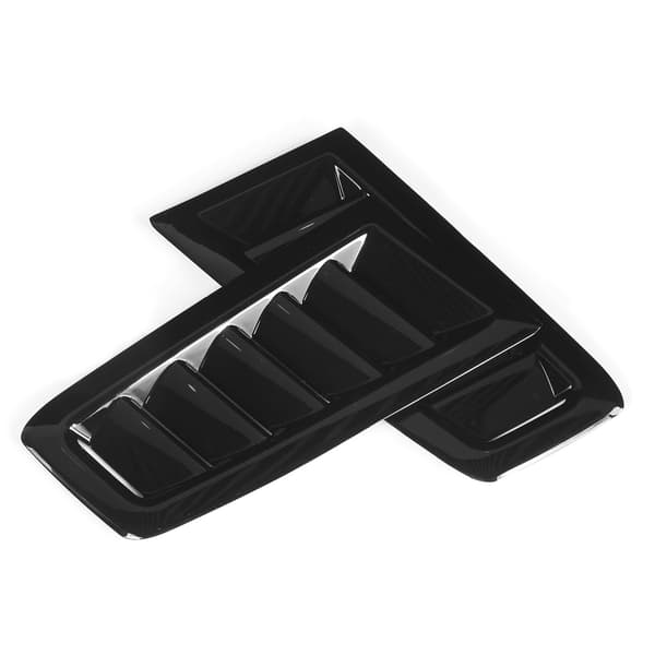 Ford Focus RS MK2 Stil Frontpanser Ventiler Blank Svart Universal Erstatning