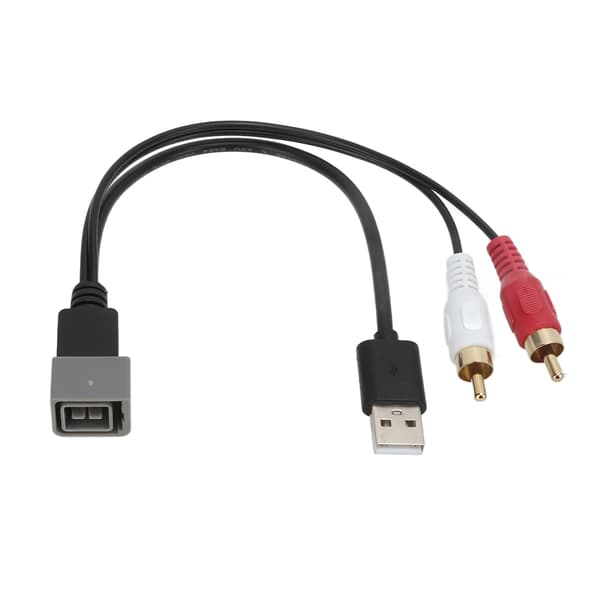 8-pin USB til RCA Video Audio Kabeladapter Erstatning for Nissan Cube 2011 2012