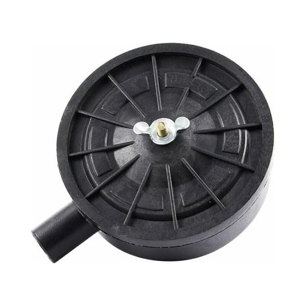 Ilmansuodatin hiljaiselle ilmakompressorille, 20 mm uroskierre, musta väri