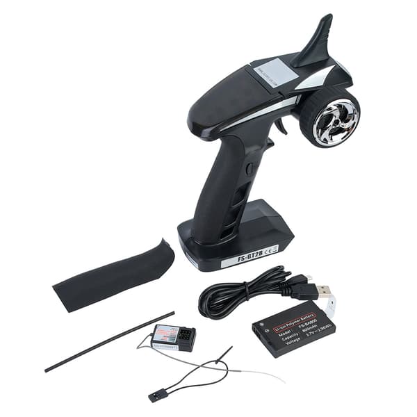 Flysky FS GT2B 2.4G 3CH LED Sender Modtager til RC Bil Båd Model