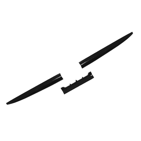 3 stk. Bagagerumsspoiler 134,5 cm Reduceret Vindmodstand Universal Bil Blank Sort