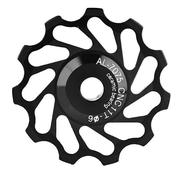 Mountainbike keramisk baghjulsafleder guidehjul leje spændingshjul 2 stk. til salg (sort 11T)