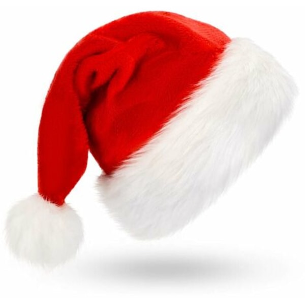 Tomtehatt, unisex julhatt för vuxna Mysig tomtehatt för jul Nyårsfesttillbehör