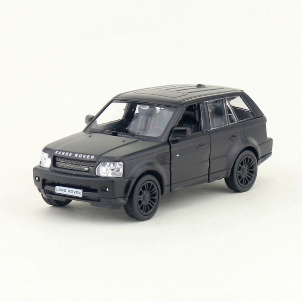 Barnleksaker Mattsvart Färg Serie Mustang Chevrolet SUV Diecasts Leksaksfordon Utsøkt modell RMZ city 1/36 Alloy Car Range Rover Sport