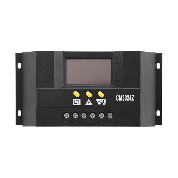 PWM Solar Charge Controller LCD Display Intelligent PWM Solar Panel Regulator med termisk sensor