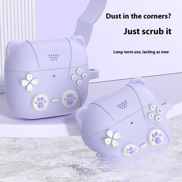 AirPods 4 Søt Katt Kontroller Etui - [ht]