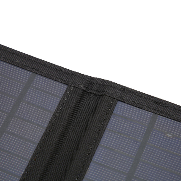 HT Bärbar 25W Solpanel 18V kokoontaittuva aurinkoparisto Elbilladdare