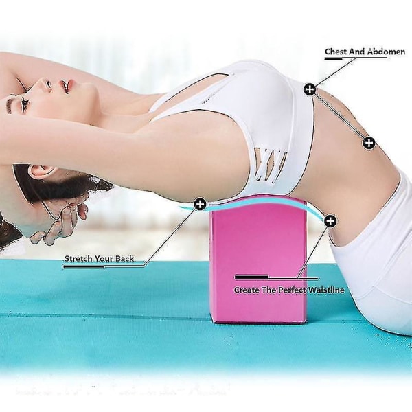 2 st Yogategelstenar med hög densitet för dans över gränserna