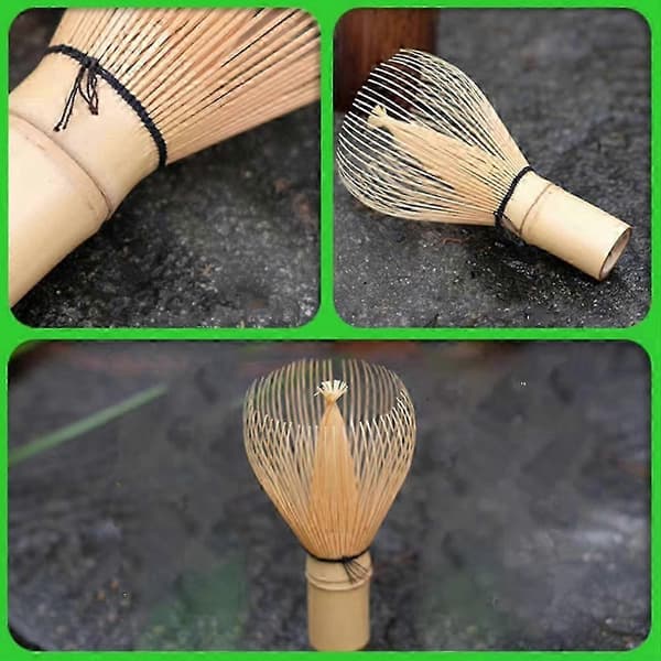 Bambu Japansk Tevisp Matcha Bambu Tevisp Traditionell Handgjord Bambu Tevisp