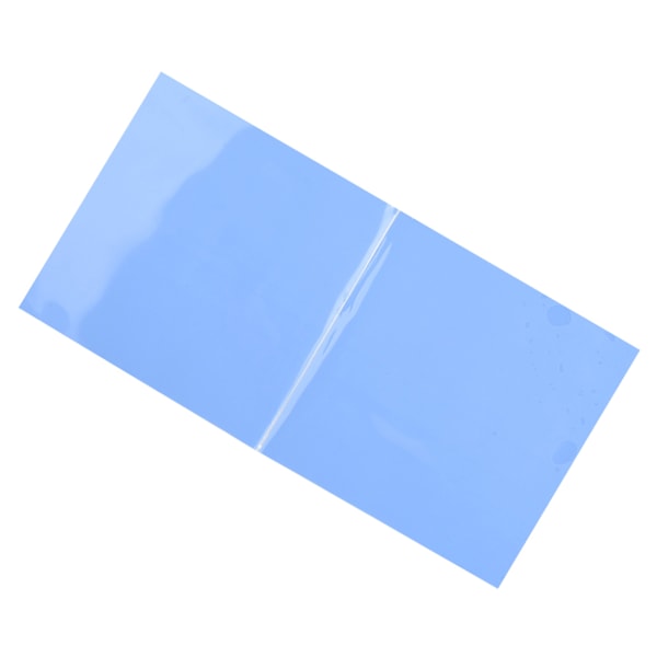2 stk. 100 mm x 1 mm CPU Chip Køleplade Termisk Ledende Silikonpude
