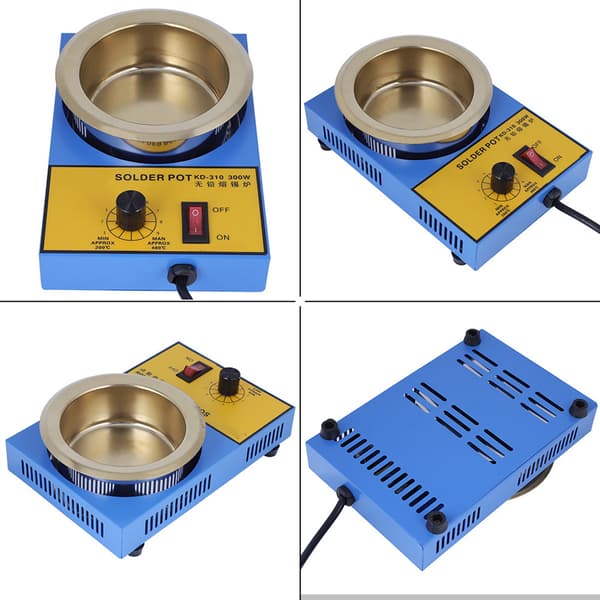 Blyfri 110V 300W 100mm Titan Loddebolt US Plug