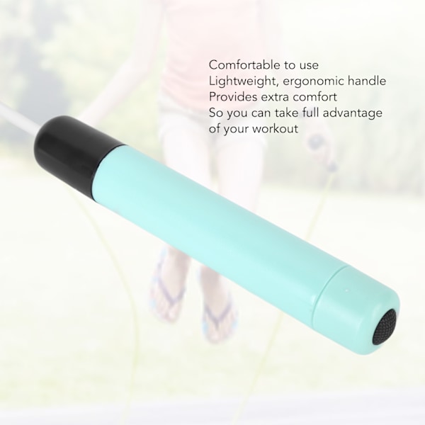 Ergonomisk LED sjippetov med lysende håndtag - Sjovt sjippetov til fitnessentusiaster i alle aldre