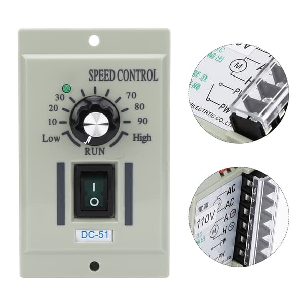 DC 51 110V Motorhastighedsregulator til emballering og trykning