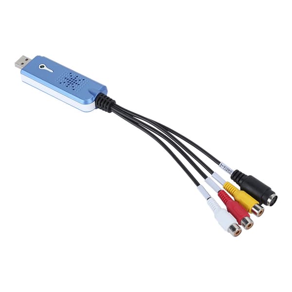 USB 1-veis Capture Card DVD for AV Video til USB Datamaskin Høy Definisjon til PC med Opptak