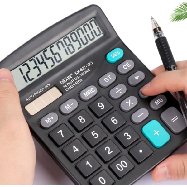 Special Student Solar Computer Financial Accounting Desktop Calculator