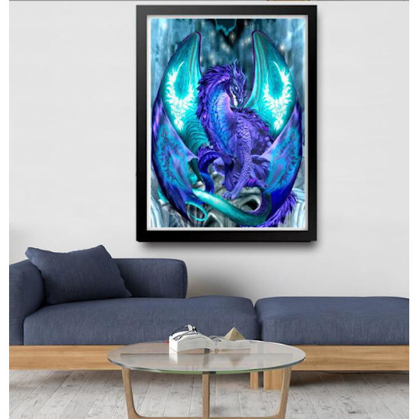 Dinosauruksen diamond painting (30*40cm)