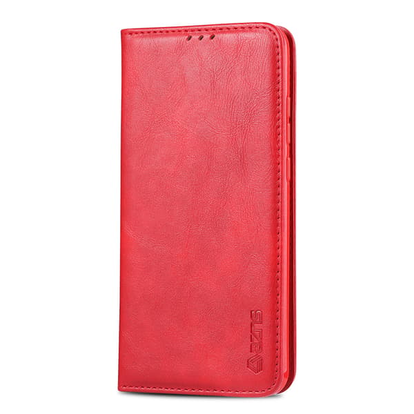 [HT]Effektivt AZNS Plånboksfodral - Huawei P Smart 2019 Röd