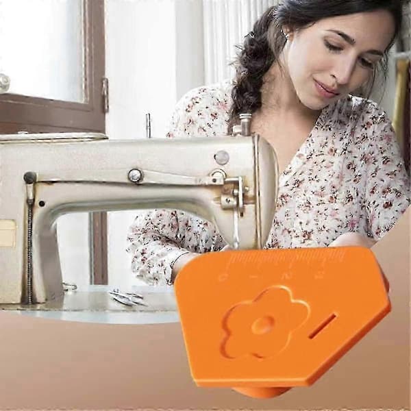 5 stk multifunksjonell magnetisk sømguide kant polygonal anti-krøll plastposisjoner for symaskintilbehør, B