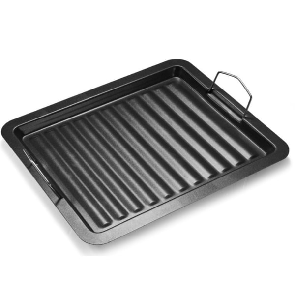 BBQ Non-Stick stegepander Grillpander Udendørs kulgrill Jernplade BBQ Værktøj Tilbehør BBQ Ovn Stegepander,