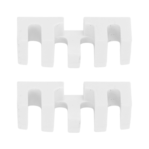 2 ST Badminton Stringing Racket Last Spridare Inbäddad High Pounds Racket Ladd Adapter Protector Stringing Tool Vit