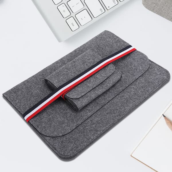 Computertaske Notebook Taske Tablet Tilbehør Filt Universal til 13,3-tommer Laptop
