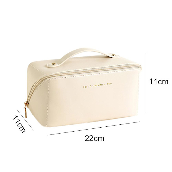 Multifunktionel makeuptaske med stor kapacitet