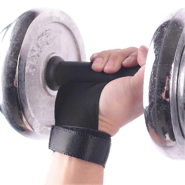 Vårdande handledsband träningshandskar för pull-up-träning Ett par greppbälte