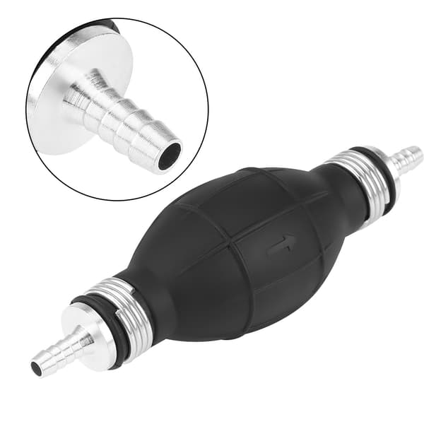 Gummibränsleöverföring Vakuumbränsleledning Handprimerpump Tillbehör (6mm)