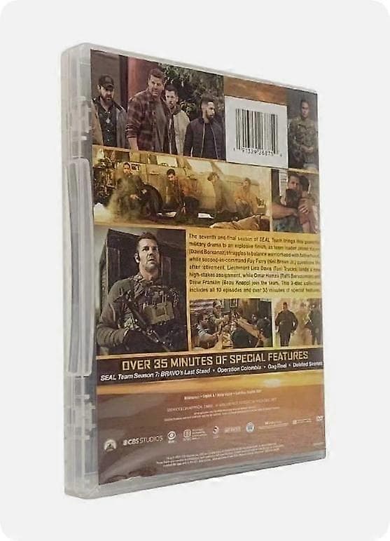 SEAL TEAM: Den komplette sesong 7 (DVD, 3-disk sett) Ny