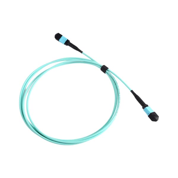 MPO Patchkabel 12 kärnor OM3 Patchkabel Optisk kabel Multimode OM3 Mpo för 100G 40G Modul 12 kärnor OM3 Mpo Patchkabel A[ht] 2M