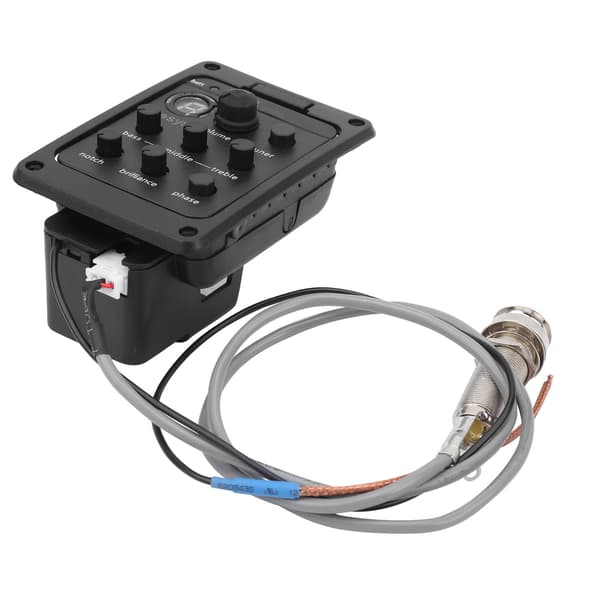 Guitar Tuner Equalizer Akustisk Piezo Pickup Tilbehør til Musikinstrumenter