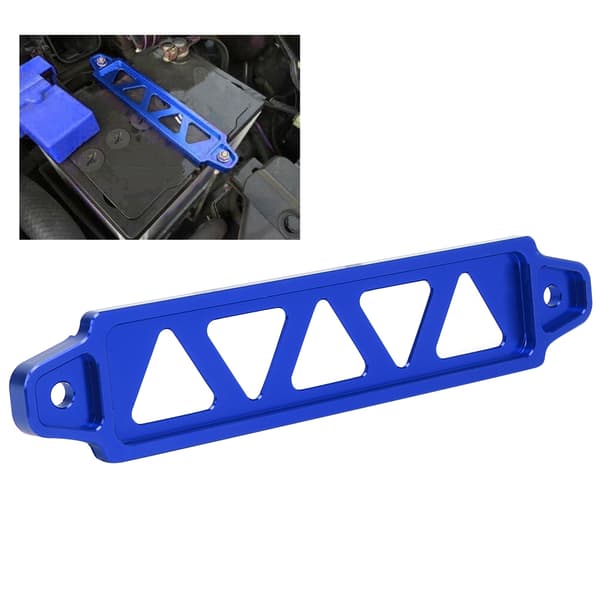 Universal Bilbatteri Fastgørelsesrem Holder Stabilisator Blå 217mm 8.5 tommer