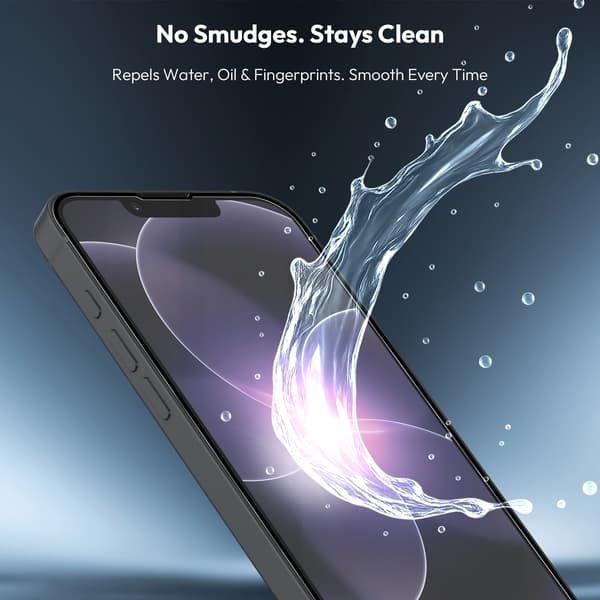 2-Pack iPhone 17e Skärmskydd - Härdat Glas | [Automatisk Installation] - Bubbelfritt