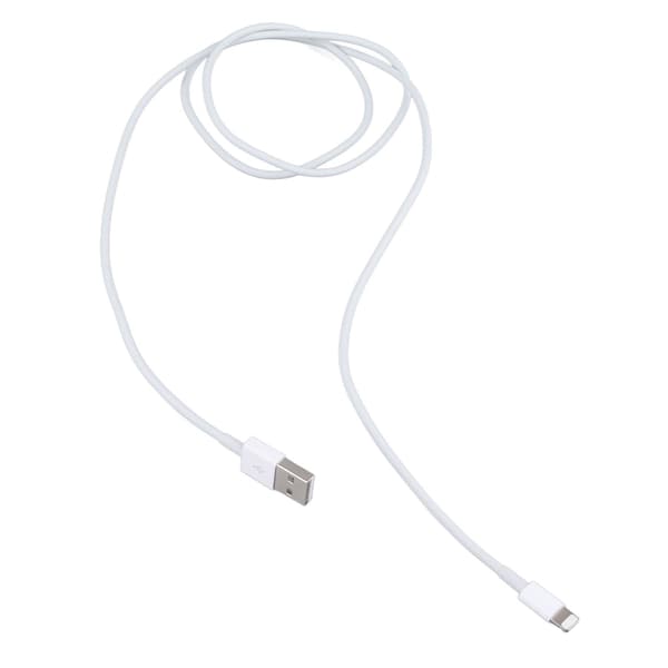 1m Hvit Hurtiglading Datakabel Telefon Data Hurtigladekabel for IPhone 14 Pro OD2.8