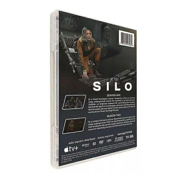 Silo Sæson 1-2 DVD 6-Disc Box Set Engelsk Version Forseglet Gratis Fragt