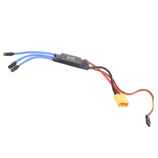 30A Børsteløs ESC XT60 Elektronisk Hastighetskontroller for RC Fjernkontroll Drone Helikopter FPV