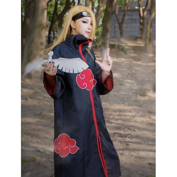 Naruto Akazaki cape anime rollspelsdräkt M Cloak