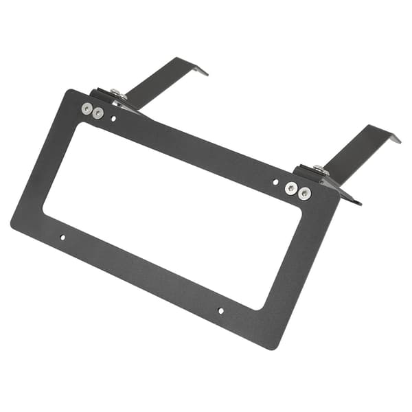 Tesla Model Y 2017 2022 Frontnummerpladeholder Aluminiumlegering Sort Udskiftning