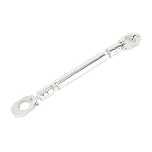 Styre för gatumotorcyklar, slitstark aluminiumlegering, silver