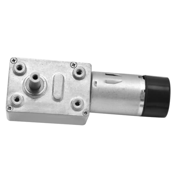 JGY 370 DC 12V 40RPM 15mm Dubbelaxel Enkoder Växelmotor