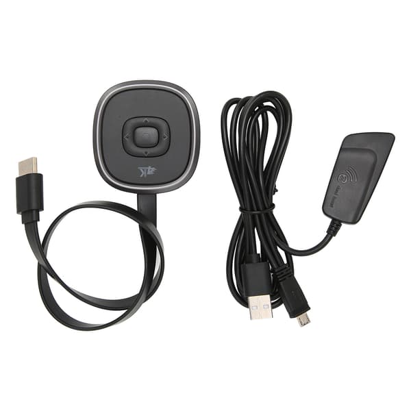 Trådløs WiFi Screen Dongle til Projektorer og Skærme 4K 24G 5G Zero Delay 5V 2A Sort