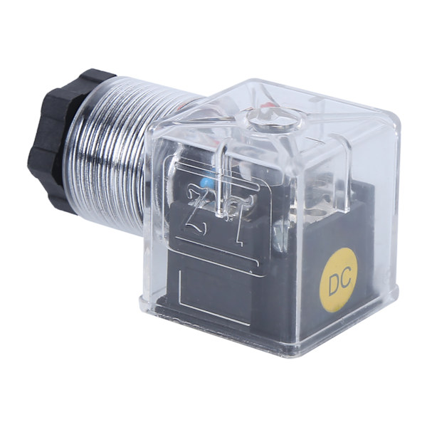 Universal DC24V Transparent Spændings Solenoid Stik til 5 Hydrauliske Ventiler