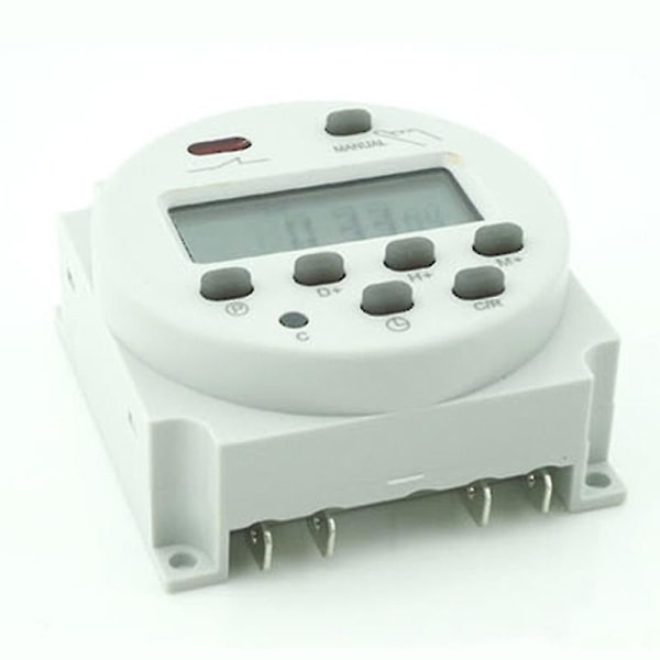 Digital LCD Power Programmerbar Timer Tidsbryter AC 110V