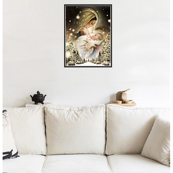 Religiösa figurer Bild Rhinestone 5D DIY Heminredning