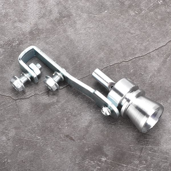 Turbo Lyd Hale Hals Eksosrør Fløyte Aluminium Legering Sølv TC M