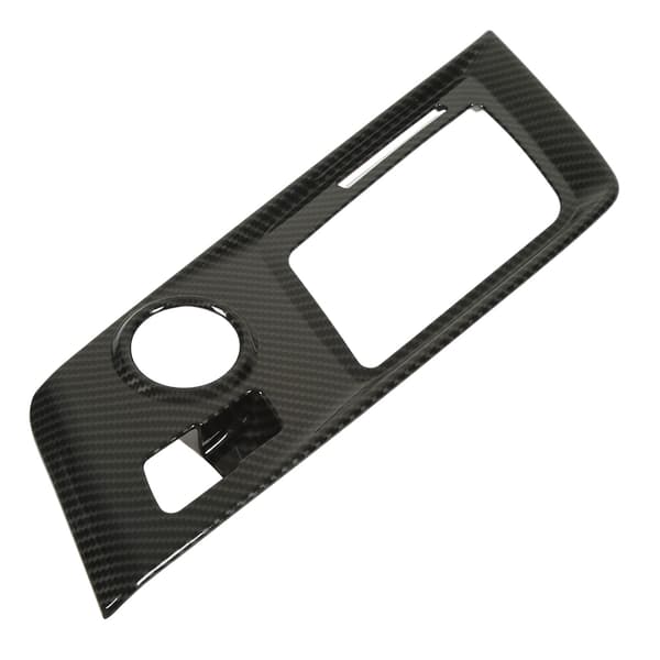 Karbonfiberstil Skiftekonsoll Panel Ramme Deksel Trim Erstatning for Corvette C7 2014-2019